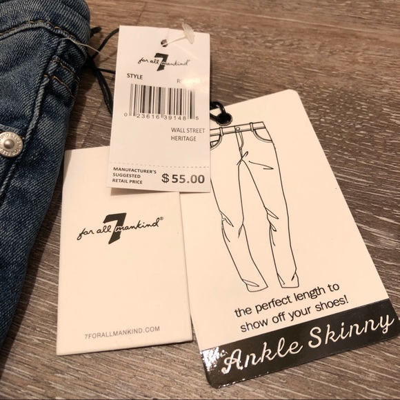 7 for all mankind jeans • Size 6 • NWT - Picture 4 of 5